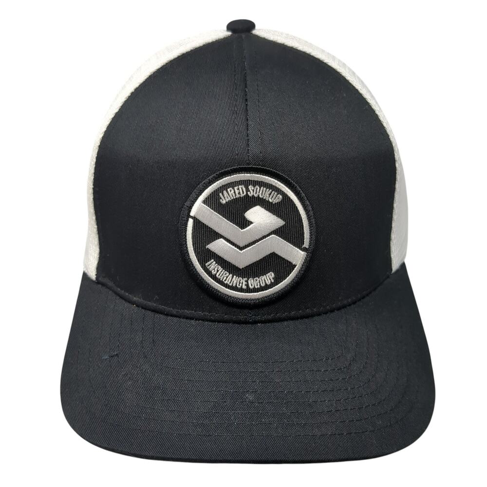 Jared Soukup Insurance Group Snapback Trucker Hat Black One Size Outdoor